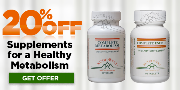 20% Off Metabolic Support Supplements